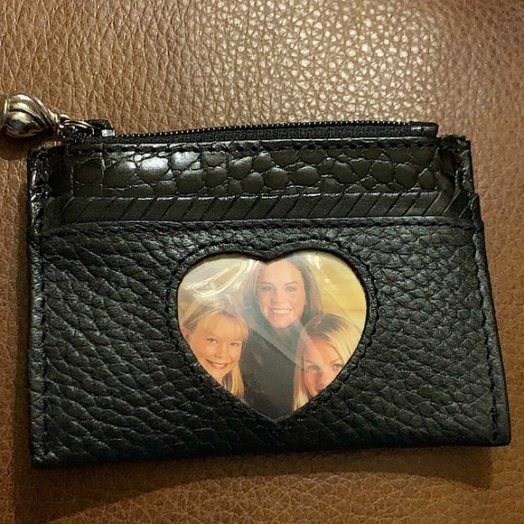 Brighton Handbags - NWOT Brighton Black Leather Coin Purse Card Holder